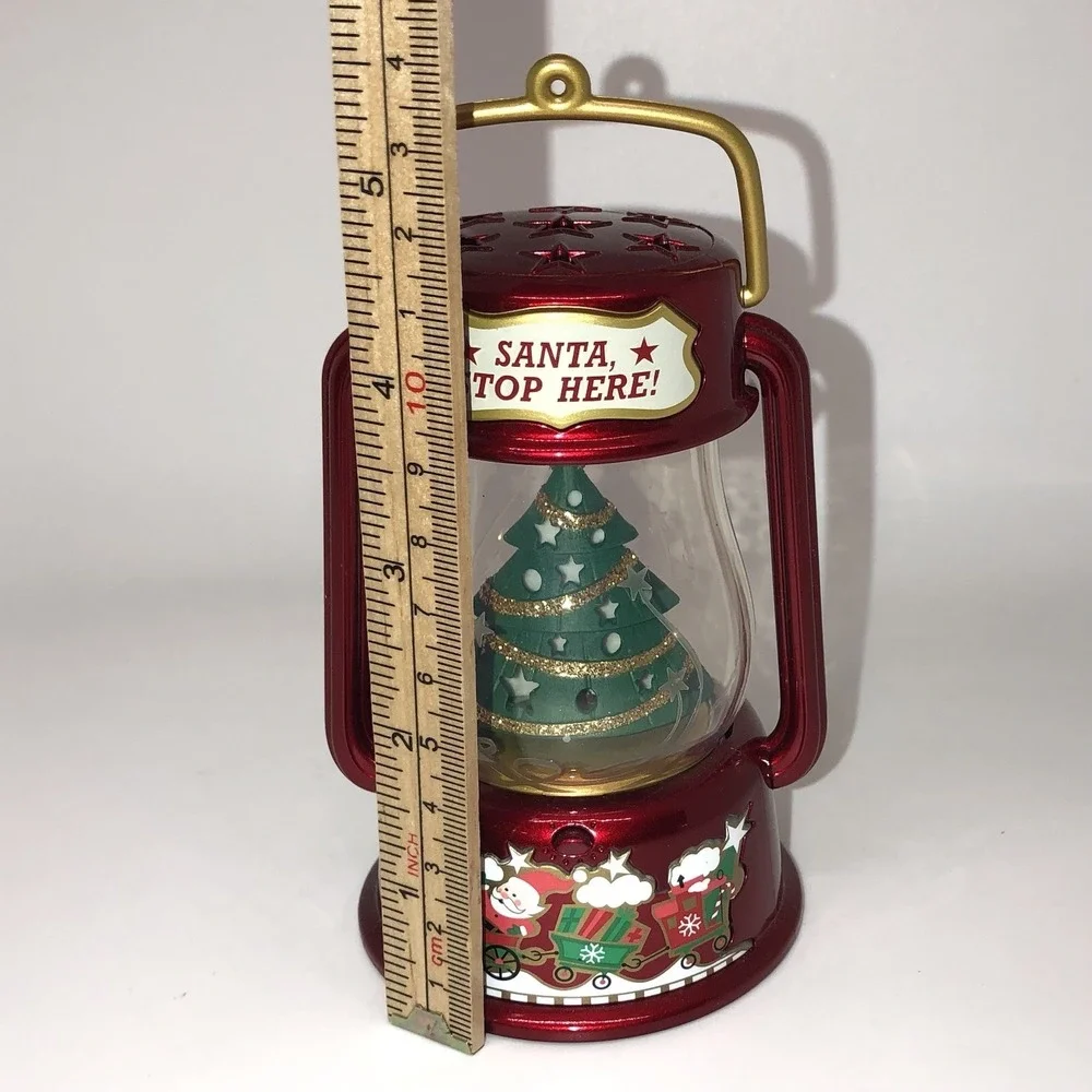 Hallmark Christmas Train Ornament 2013 SANTA SIGNAL Magic Light & Sound In Box